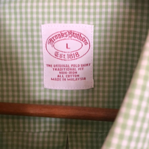 Brooks Brothers Original Fit Button Up, Size L - Picture 4 of 4